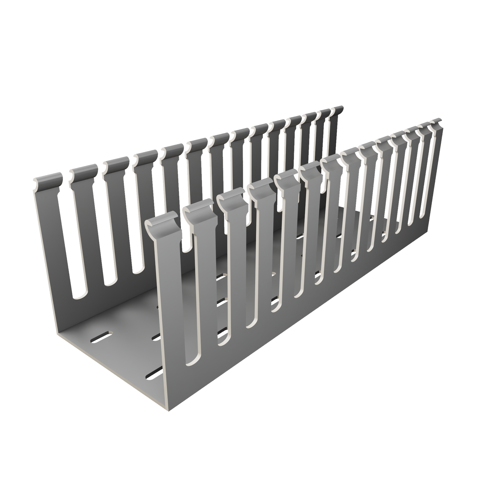 100×100mm 100*100mm Gary Standard PVC Wiring Duct Series - PXC100100 100x100mm - Image 2