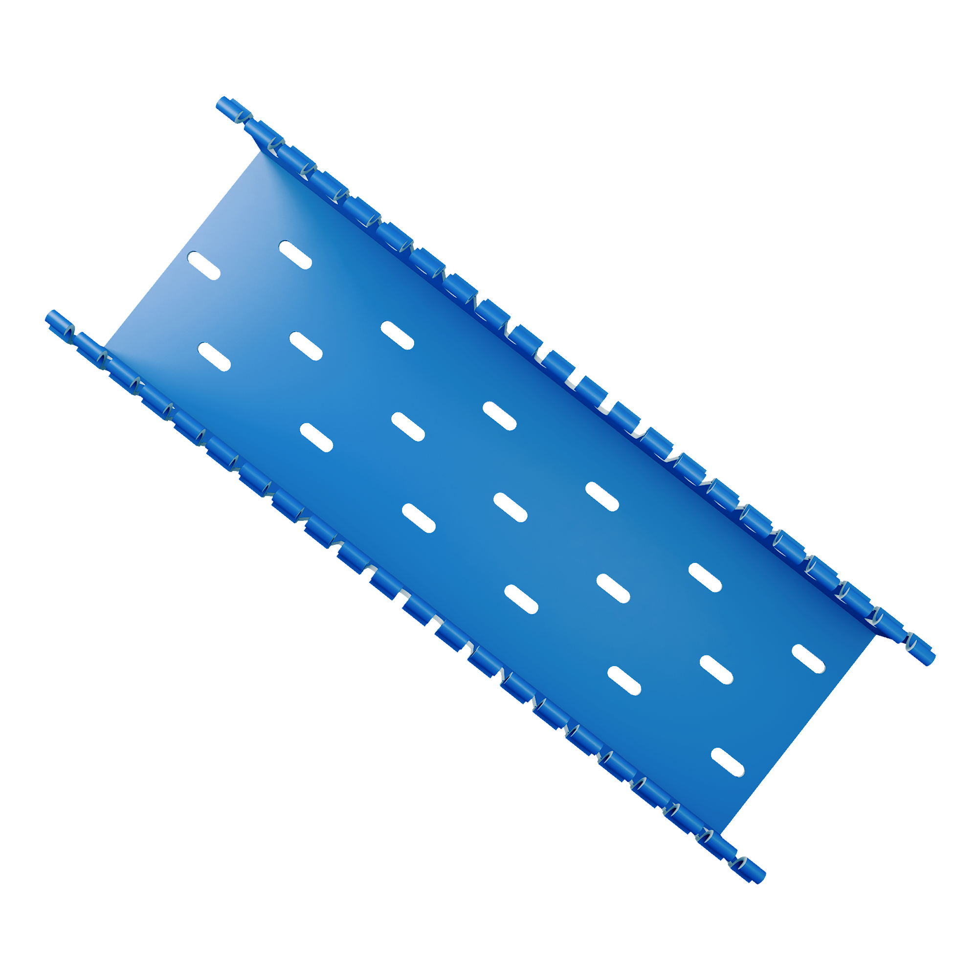 100×60mm 100*60mm Blue Standard PVC Wiring Duct Series - PXC10060 100x60mm - Image 3
