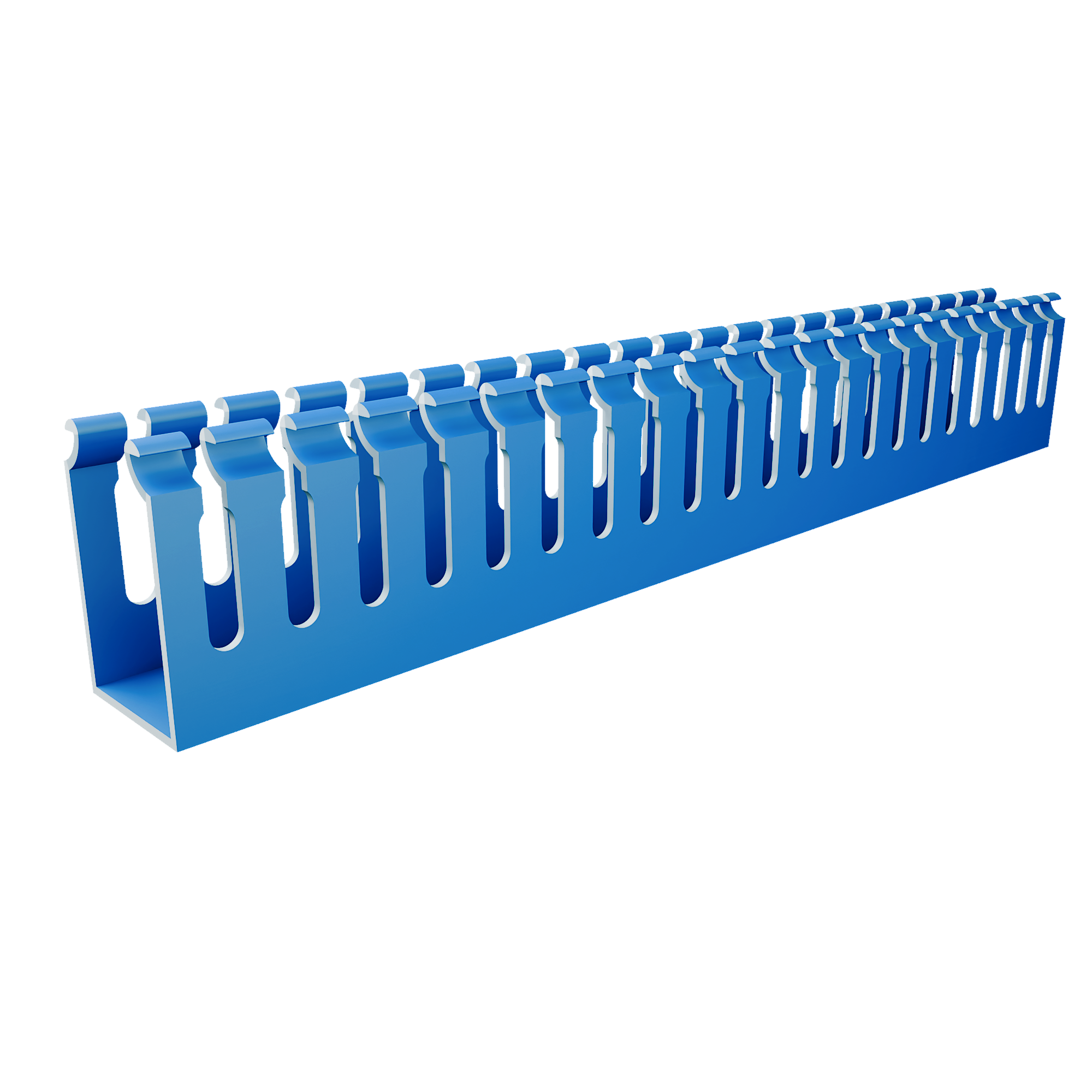 30×50mm 30*50mm Blue Standard PVC Wiring Duct Series - PXC3050 30x50mm - Image 2