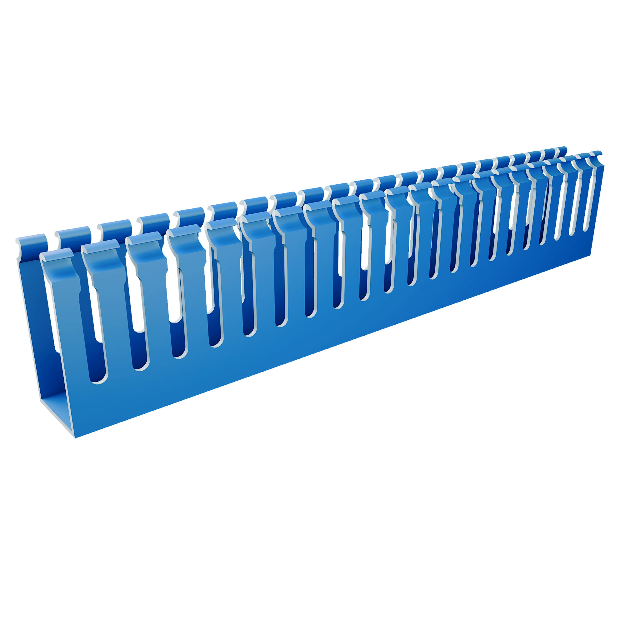 30×60mm 30*60mm Blue Standard PVC Wiring Duct Series - PXC3060 30x60mm - Image 2