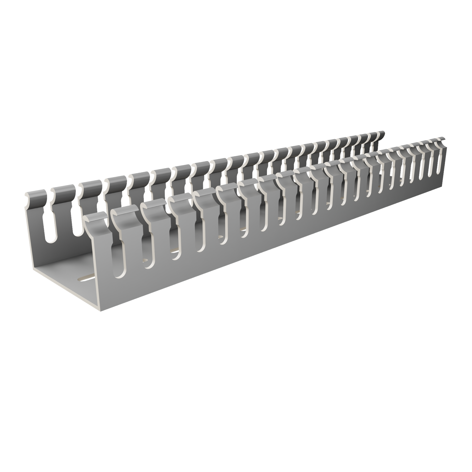 60×40mm 60*40mm Gray Standard PVC Wiring Duct Series - PXC6040 60x40mm - Image 2