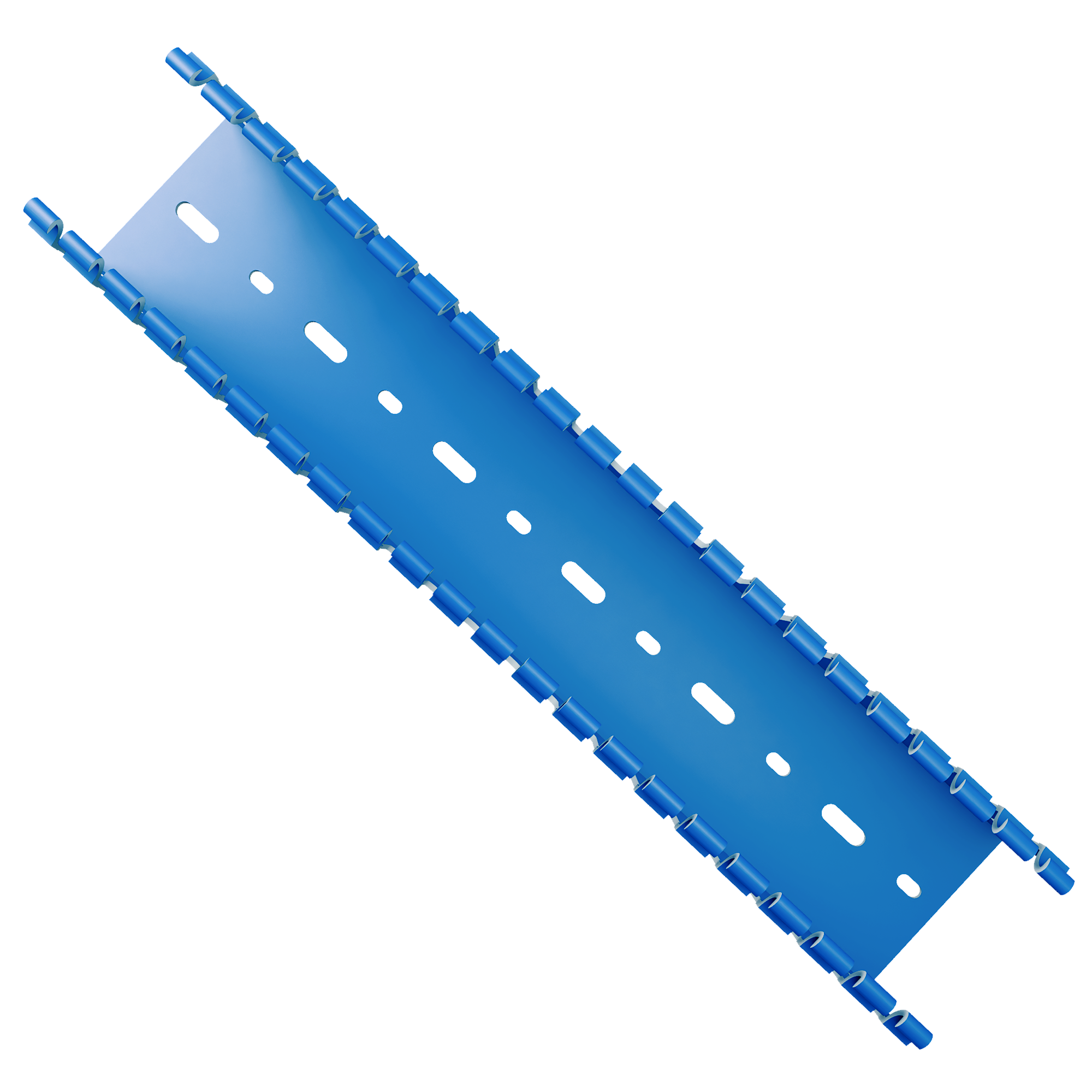 60×50mm 60*50mm Blue Standard PVC Wiring Duct Series - PXC6050 60x50mm - Image 3
