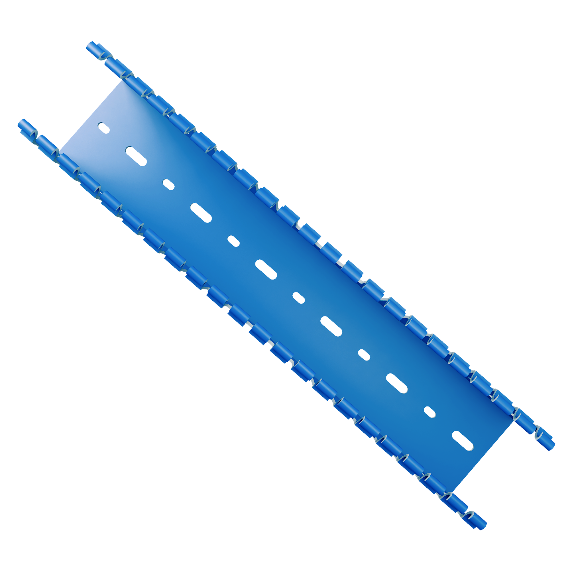 60×60mm 60*60mm Blue Standard PVC Wiring Duct Series - PXC6060 60x60mm - Image 3