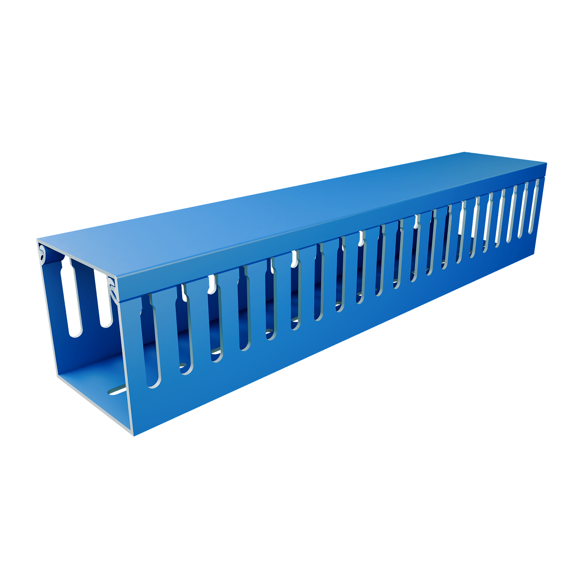 60×60mm 60*60mm Blue Standard PVC Wiring Duct Series - PXC6060 60x60mm