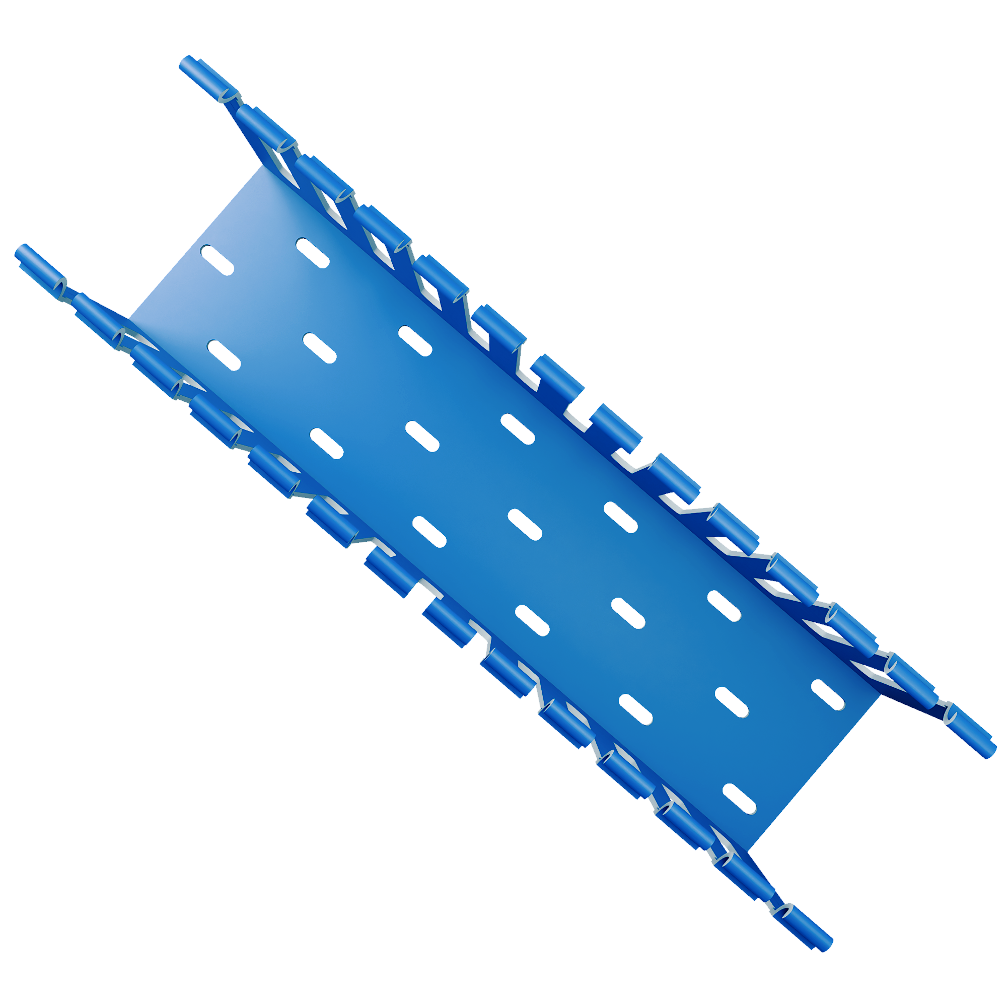80×100mm 80*100mm Blue Standard PVC Wiring Duct Series - PXC80100 80x100mm - Image 3