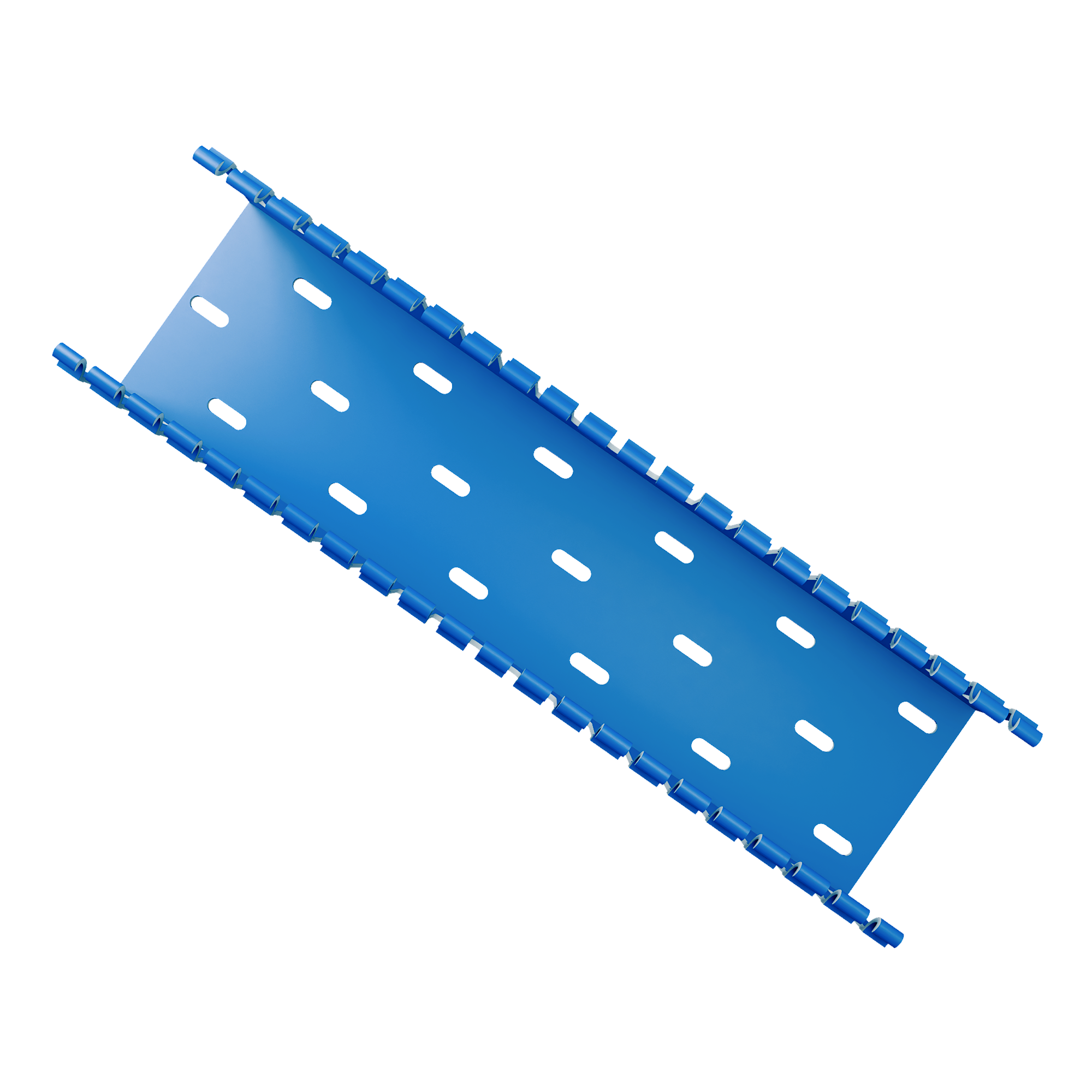 80×60mm 80*60mm Blue Standard PVC Wiring Duct Series - PXC8060 80x60mm - Image 3